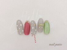 ネイルパティオ 浦和店(nail patio)/クリスマスネイル ¥9,980