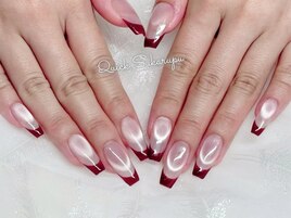 シンプルフレンチネイル
