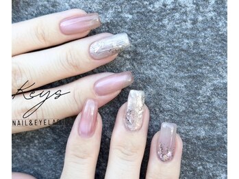 ネイルサロン キーズ(Nail salon Keys)の写真/フットも同価格！Instagramの写真など持ち込みOK♪【やり放題アート2本コース¥6700★4本コース¥7400】