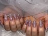 【ハンド】フラッシュネイル￥6500