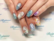 リジュベ(Rejuve)/春のニュアンスネイル☆カラフル