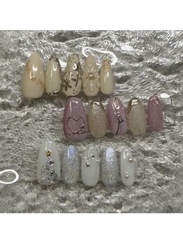 ブルネイル(Bleue Nail)の写真/ブライダル、成人式等記念日に彩りを添えて。バレンタイン、クリスマス等もお任せ◎