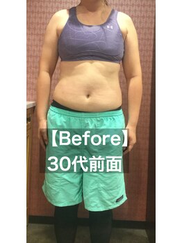24ダイヤモンドジム(24 DIAMOND GYM)/【Before】30代女性前面