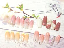 ヴィーナネイル 呉店(VinaNail)/3月定額アート シンプルコース