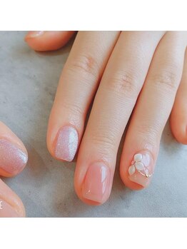 朱花 プルバイシュカ(fle by 朱花)/シーズンネイル♪