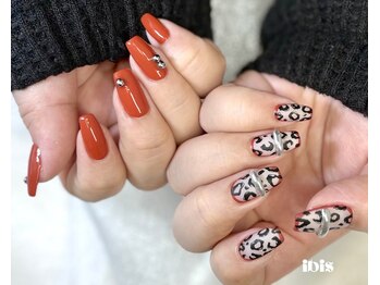 アイビス(ibis)/ヒョウ柄ネイル