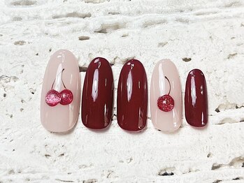 プロモート 岡山城下店(Promote)/さくらんぼネイル【岡山】