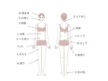 ロジ(loji)/脱毛部位別料金レディース