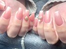 春色ネイル/長さだし