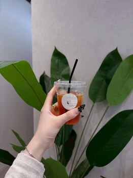 エニーアイラッシュ 高砂店(ANY Eyelash)/ドリンクサービス