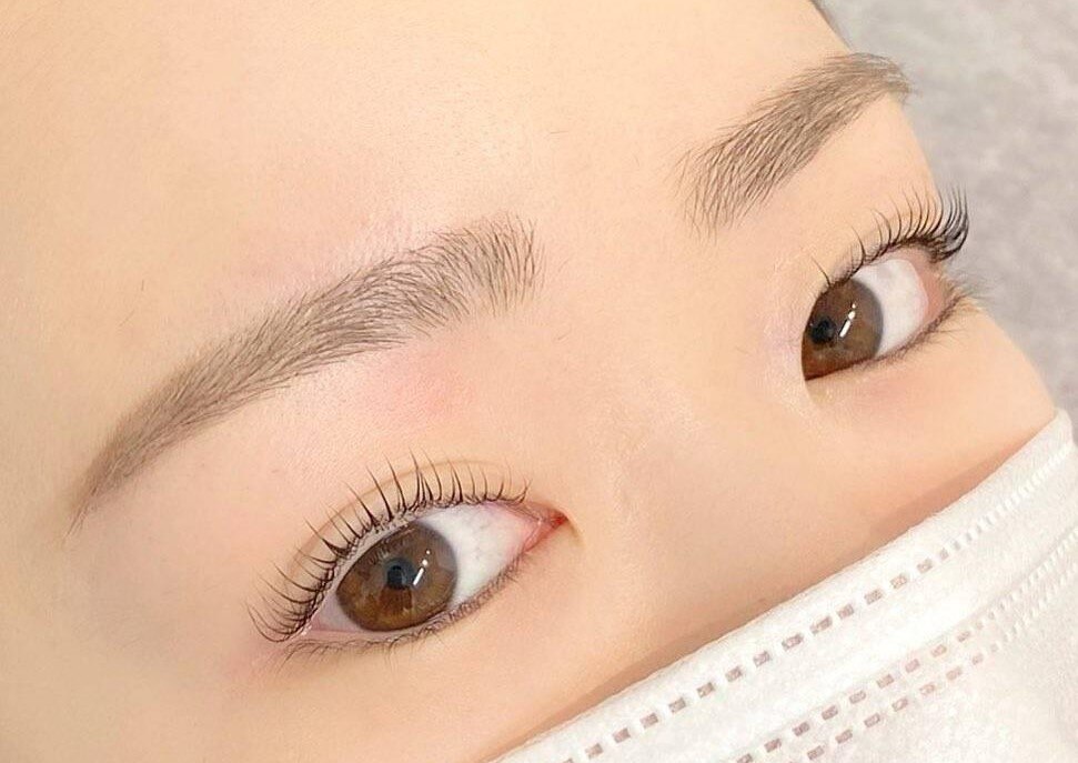 【目元セット★2回目以降42日以内】まつげパーマ+眉WAX脱毛　￥10010