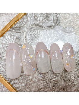 ミルネイル(Mil Nail)/雫ニュアンスネイル