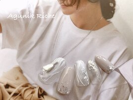【ニュアンスネイル】