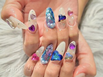 レディラック バイ キャンアイドレッシー(Lady Luck by Can I Dressy)/宝石箱ネイル☆