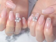 モアニヒロオ 広尾駅前店(MOANI Hiroo)/パールビジューネイル