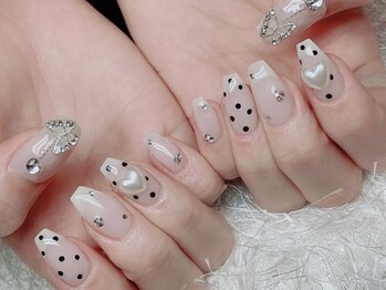レアネイル 新宿(le'a nail)/ドットネイル