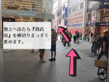 メモト 心斎橋店(memoto)/道案内７#まつげパーマ#心斎橋