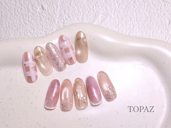 トパーズ 恵比寿(TOPAZ)/マンスリーネイル♪