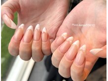 プルースラウンジ トウキョウ(Plus Lounge TOKYO)/ガーリー★フレンチネイル♪