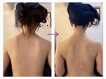 テールボーテ(Terre beaute)の雰囲気(姿勢と肩まわりが整うと、後ろ姿のラインが美しく変わる。)