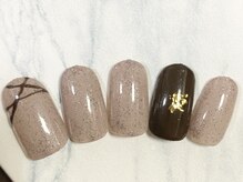 リラ(RIRA)/バレンタインネイル