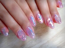 アミュリー ネイル アトリエ(Amury nail atelier)/トレンド オーロラ うるうる