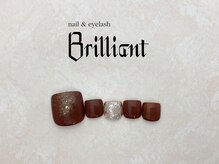 ネイルアンドまつげエクステのお店 ブリリアント 草加(Brilliant)/Foot 　定額9900円コース