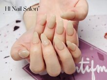 エイチワン(H1)/ベージュ系色の長さ出し