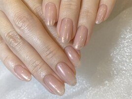 【パラジェル】先端ラメネイル