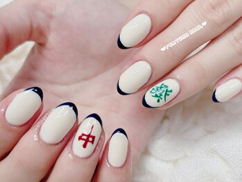 フォルトゥーナ 神田(Fortuna)/持ち込み麻雀ネイルデザイン