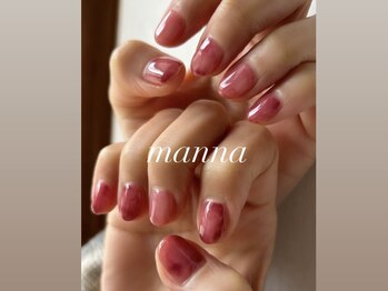 マンナネイル(manna nail)/むら塗りnuance