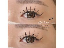 ラテ(latte)/【まつげ】フラットラッシュ
