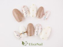 エリクサーネイル 西武新宿(Elixir Nail)/定額a シンプル/クーポン使用