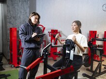 シャイニージム 八王子店(SHINYGYM)の雰囲気（部分狙いＯＫ！パーソナル専門にはない豊富なマシンで美ボディへ）