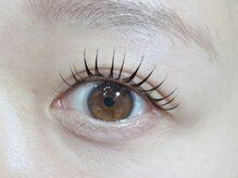 フラットラッシュ束感仕上げ