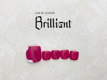 ネイルアンドまつげエクステのお店 ブリリアント 草加(Brilliant)/Foot 　定額9900円コース