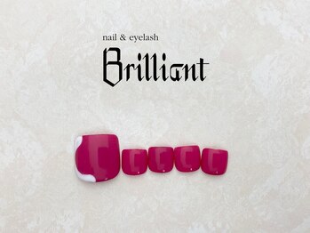 ネイルアンドまつげエクステのお店 ブリリアント 草加(Brilliant)/Foot 定額9900円コース