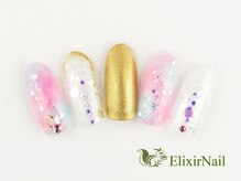エリクサーネイル 池袋(Elixir Nail)/定額a シンプル/クーポン使用
