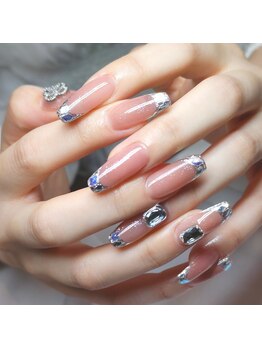 Mネイル 伏見店/_____ガラスフレンチ