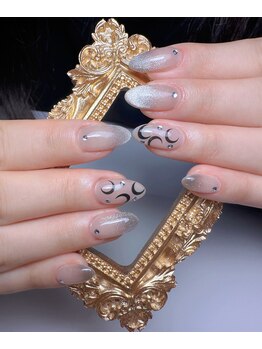 サムズアップネイル(thumbs up nail)/ハンド自由デザイン