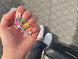 ★カラフルネオンアートネイル★