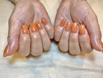 クイール(quill)/クリアオレンジ　ワンカラー