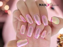 ネイリックス アヴェニール(NAILX avenir)/ピンクオーロラ