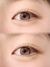 ロアブロウ 高知(LOA-brow)/大きめカールでキュートに！