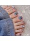 クイーンズビューティーサロン 歌舞伎町店(Queen's beauty salon)の写真/指先ネイルができない方もこの夏フットネイルで気分の上がる足先に♪フット定額アート(新規¥7180)
