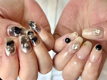 タスメット(+met)の写真/持ち込みデザイン大歓迎♪パーツ、カラー豊富♪あなただけのオリジナルnailを楽しみたい方に◎