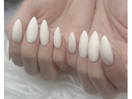 ワンカラー/ホワイトネイル/上品