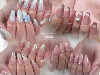 ジョジョ 神戸店(JOJO)の写真/【昼割★長さ出し10本+ワンカラー(マグネットフラッシュでも◎)ストーン10個までorパーツ2個￥7980】