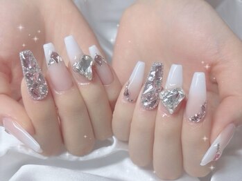 シーズルナ 池袋(She's Luna)/長さだしグラデーションネイル