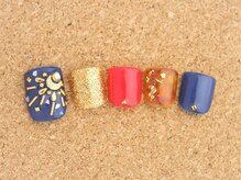 ネイルサロン ブランロール 白金店(Nail Salon Blanl'or)/FOOT　秋色☆★